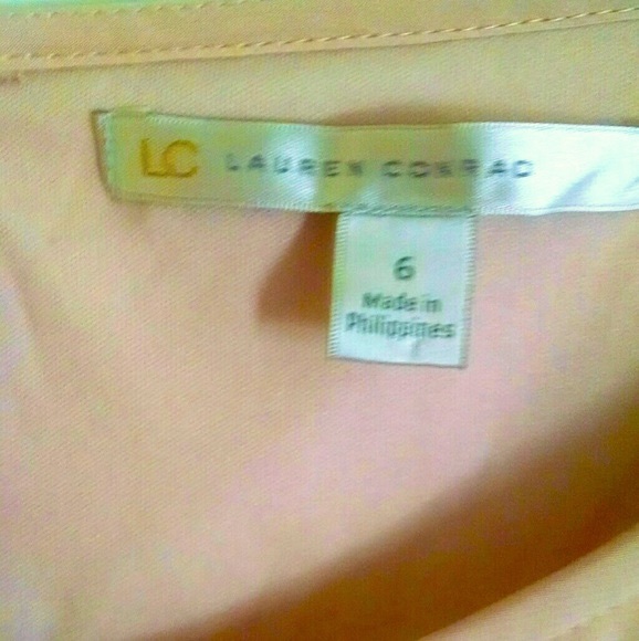 Lauren Conrad Rose Pink Ombré Pleated A-line Dress - Picture 11 of 12